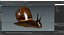 Garden Snail Dark Color 3D