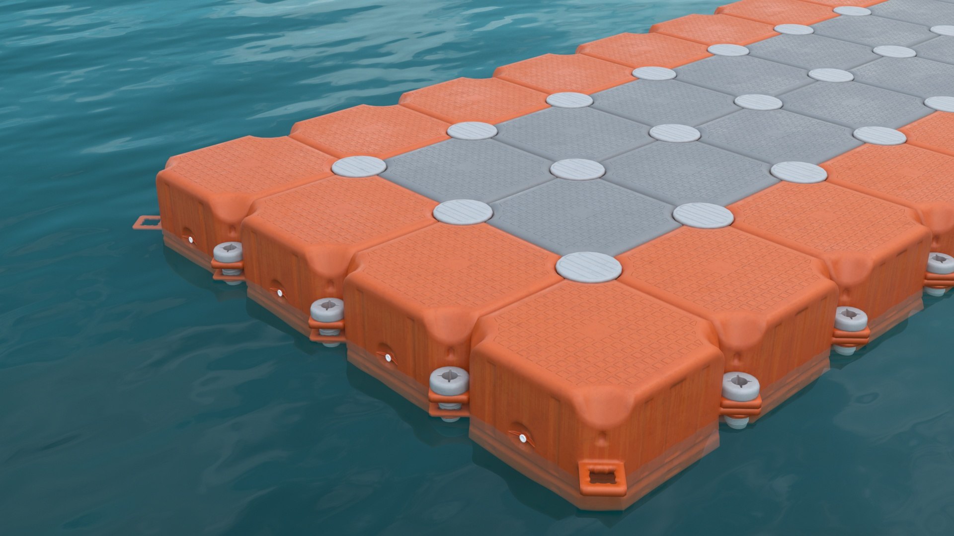 3D Model Aston Martin Submarine Floating Pontoon Cubes Rigged ...