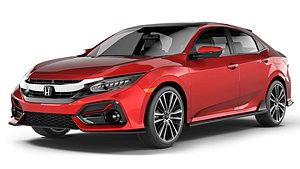 3D model Honda Civic Hatchback 2020