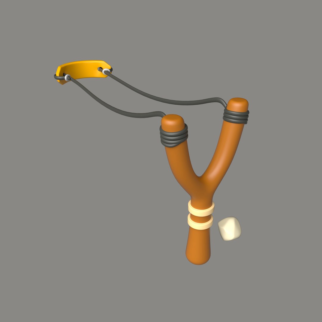 Low Poly Slingshot And Stone 3D model https://p.turbosquid.com/ts-thumb/un/8f4hYr/Q1/slingshot_04/jpg/1748617002/1920x1080/fit_q87/d9be9e8d88dbde9e8ecb6fe262b37693f525097f/slingshot_04.jpg
