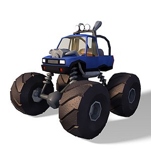 Monster Truck LowPoly
