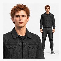 Detailed Male Human