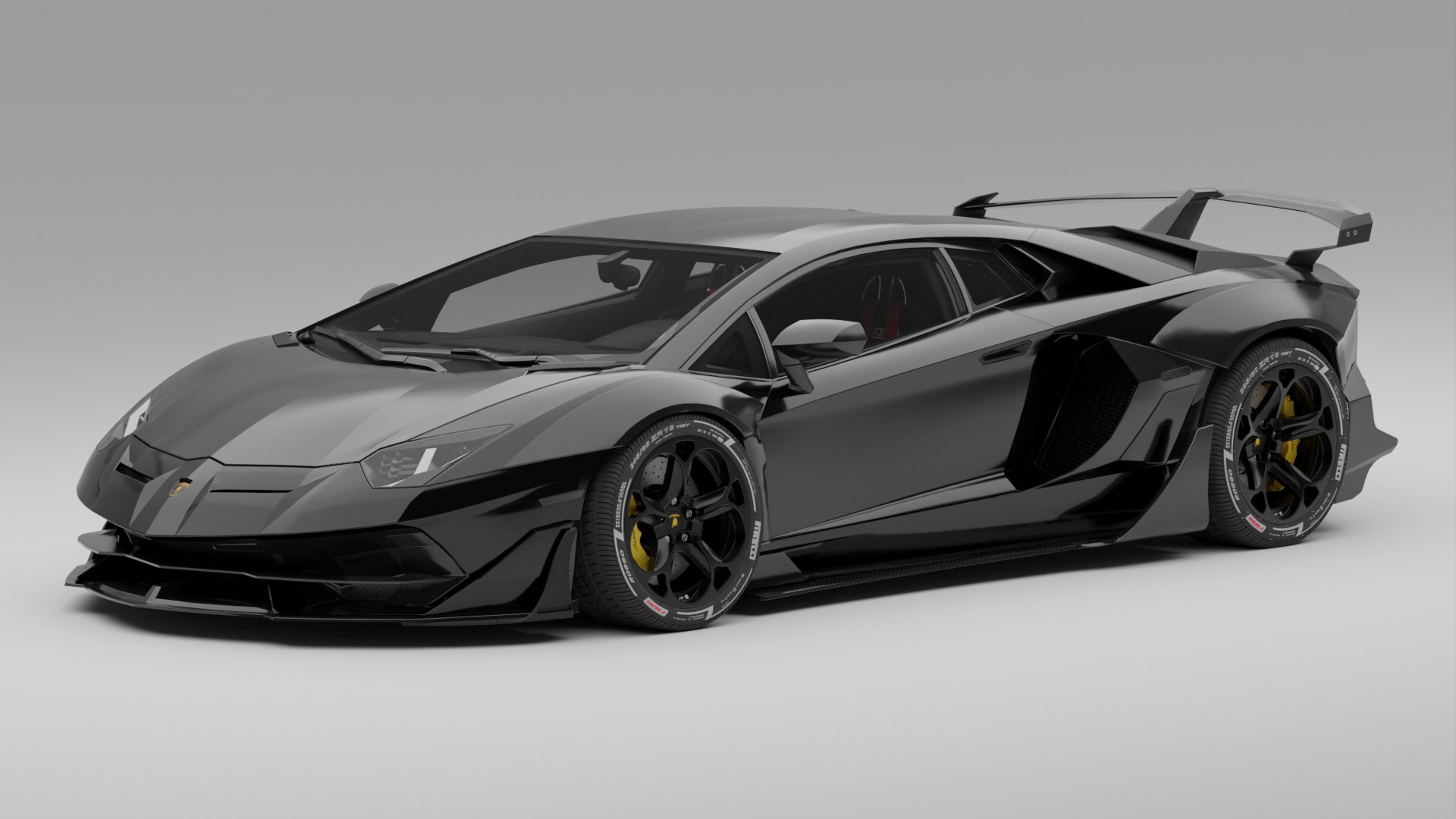 LAMBORGHINI AVENTADOR SVJ 3D - TurboSquid 2119370