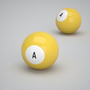 A Snooker Ball 3D