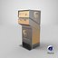UPS Package Drop Box 3D model