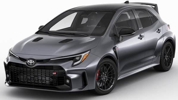 3D модель Toyota GR Corolla 2023 2 версии - TurboSquid 1898908
