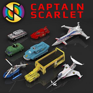 Captain Scarlet vehicle Collection