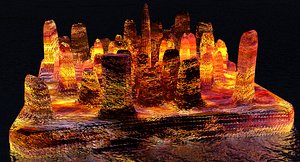 island lava 3D