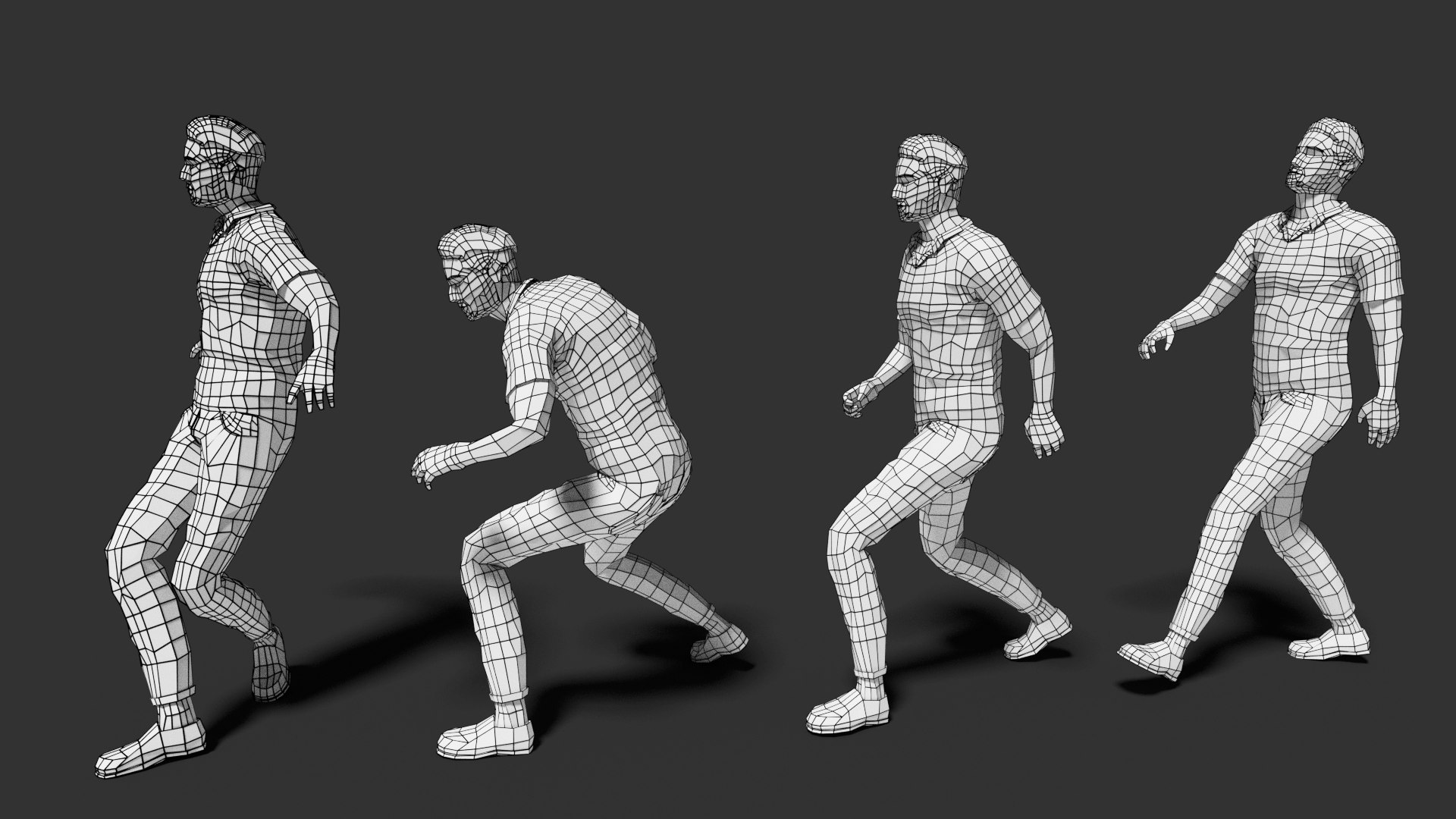 3D Model Low Poly Man - TurboSquid 1758131