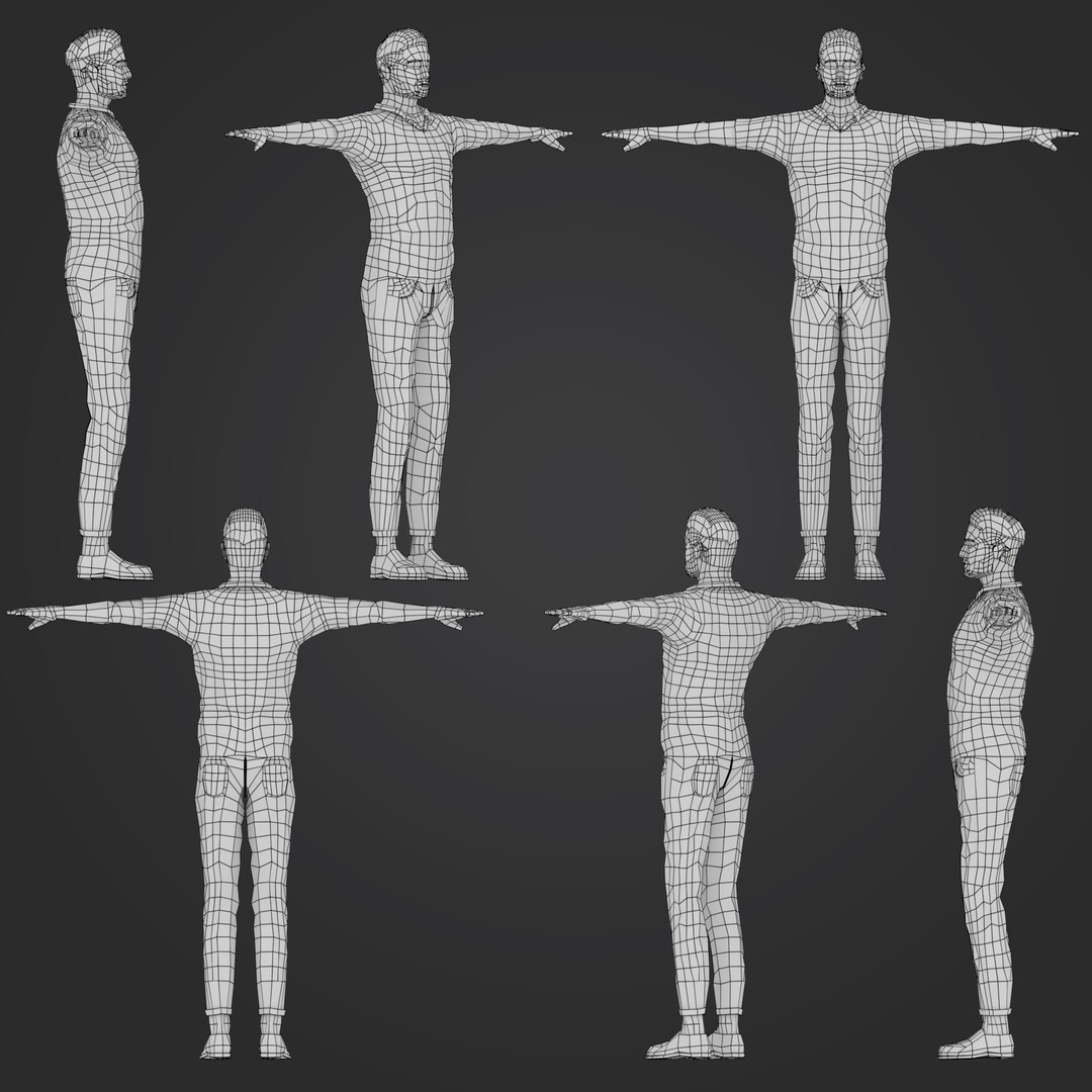 3d Model Low Poly Man Turbosquid 1758131 2103