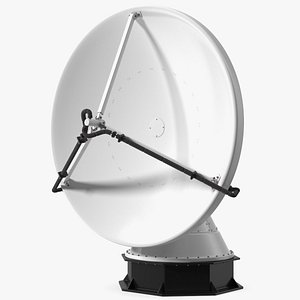 Mobile Weather Doppler Radar Rigged