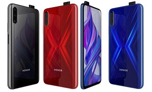 honor 9x colors 3D model