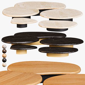 Minotti Bezier Coffee table set