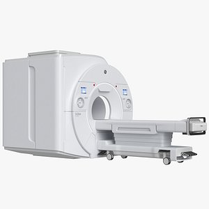 3D GE Healthcare SIGNA Premier AIR Edition 3T MRI Scanner model