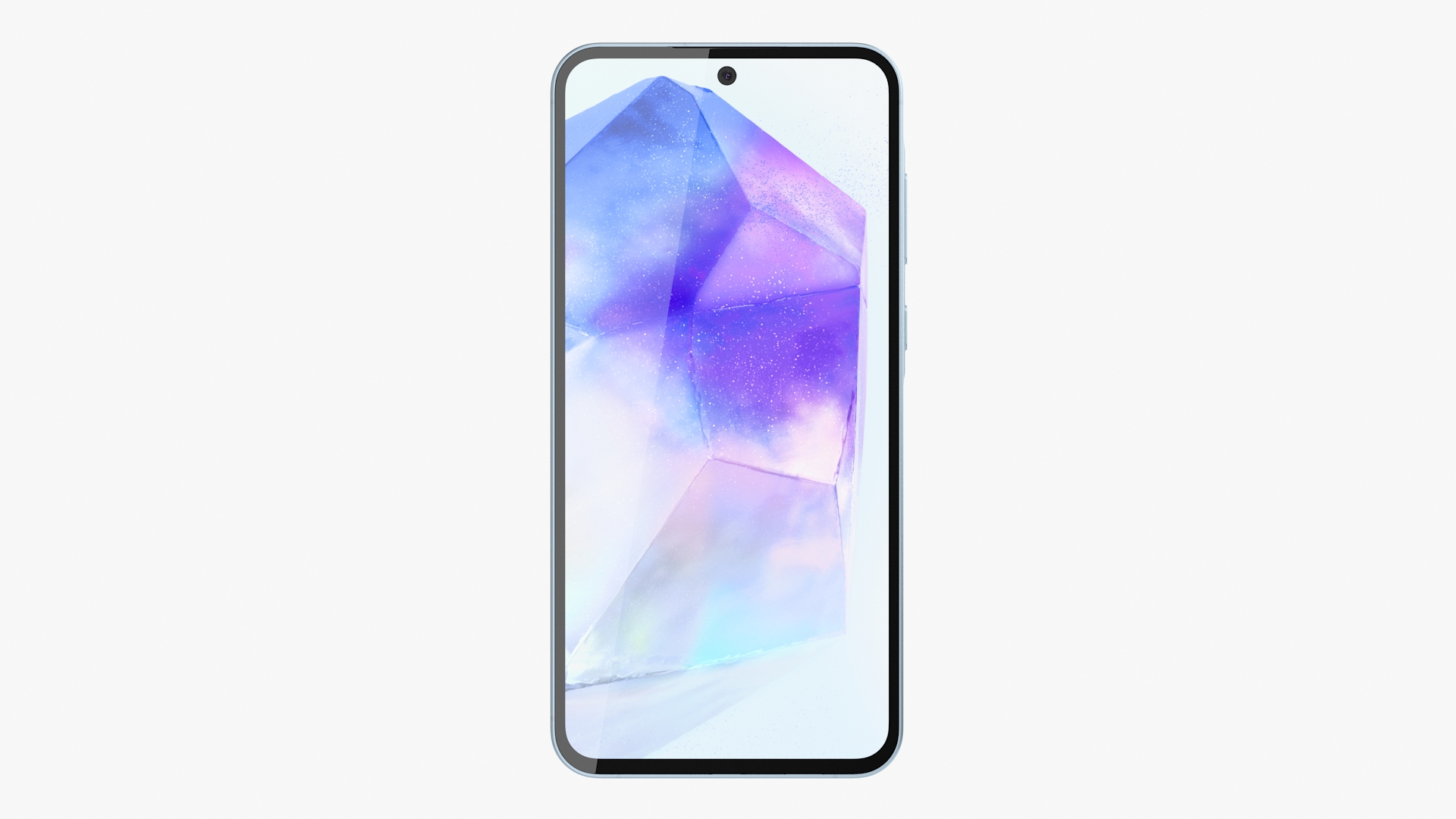 3d Samsung Galaxy A55 5g Ice Blue Model - Turbosquid 2202074