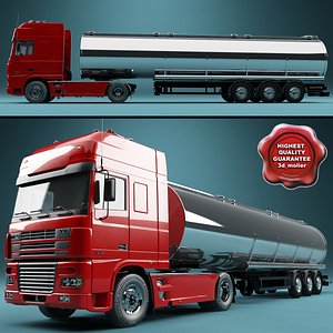 DAF XF Truck Tank Trailer