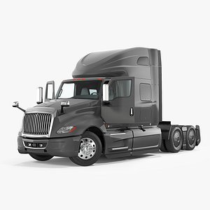 Heavy Duty Truck Generic Rigged 3D Model