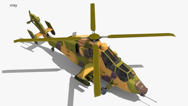 3ds max eurocopter tiger helicopter arh