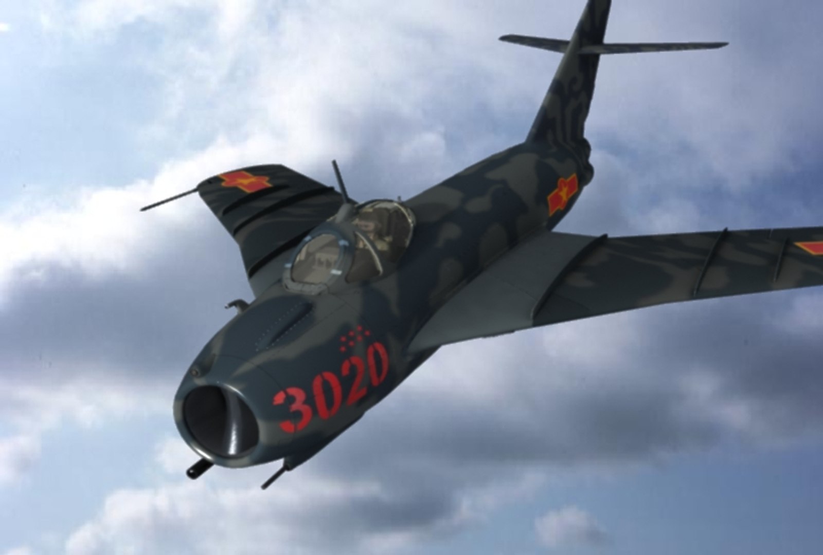 3d Model Mig-17 Russian Mig