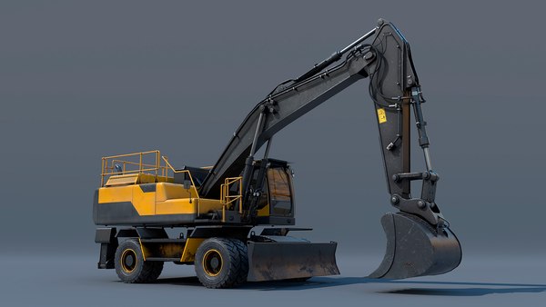 굴삭기 EW205D 3D 모델 - TurboSquid 1224954