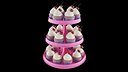 Cupcakes On Cake Stand 03