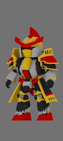 mecha bomzuu 3D