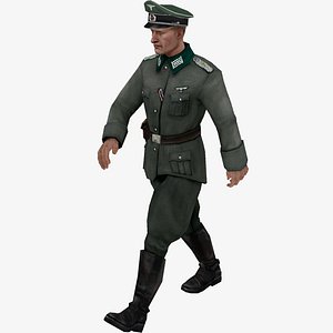 rigged wehrmacht officier