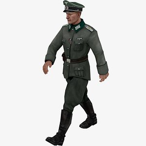 rigged wehrmacht officier