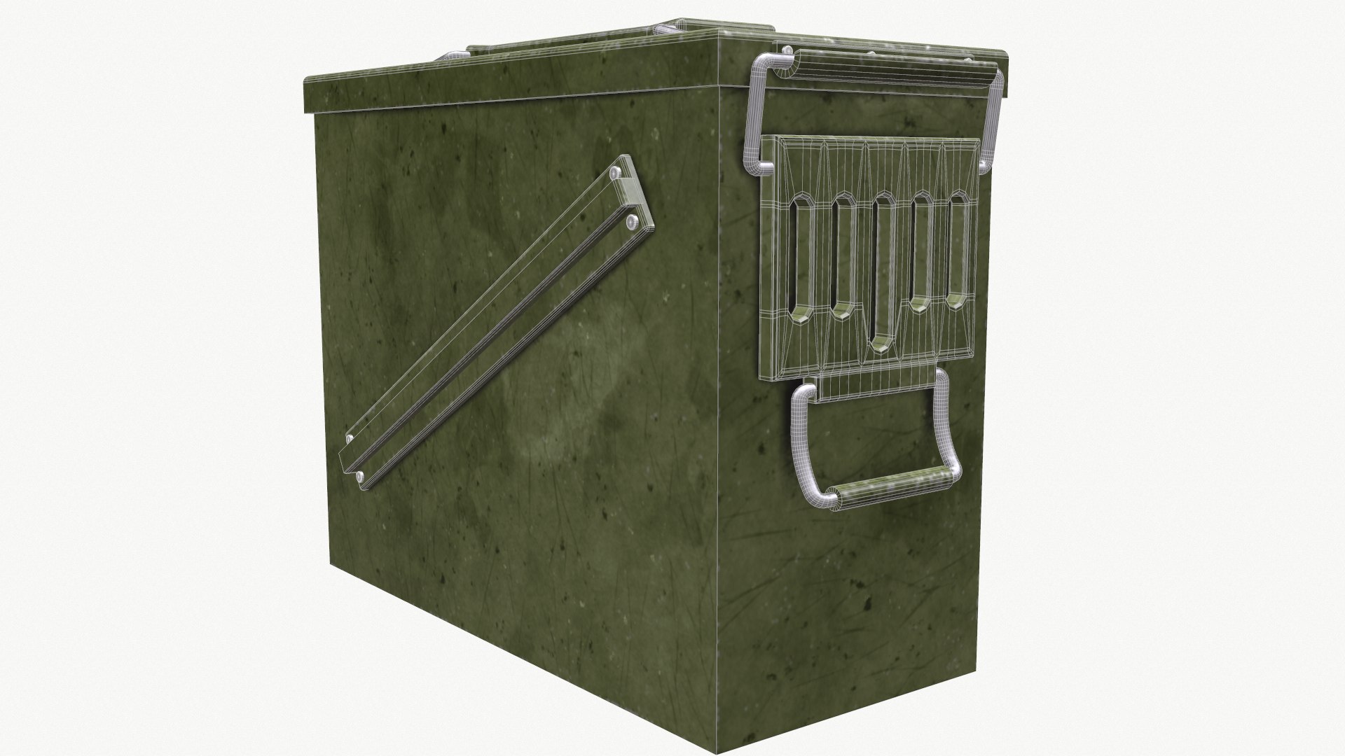 3d model ammo box