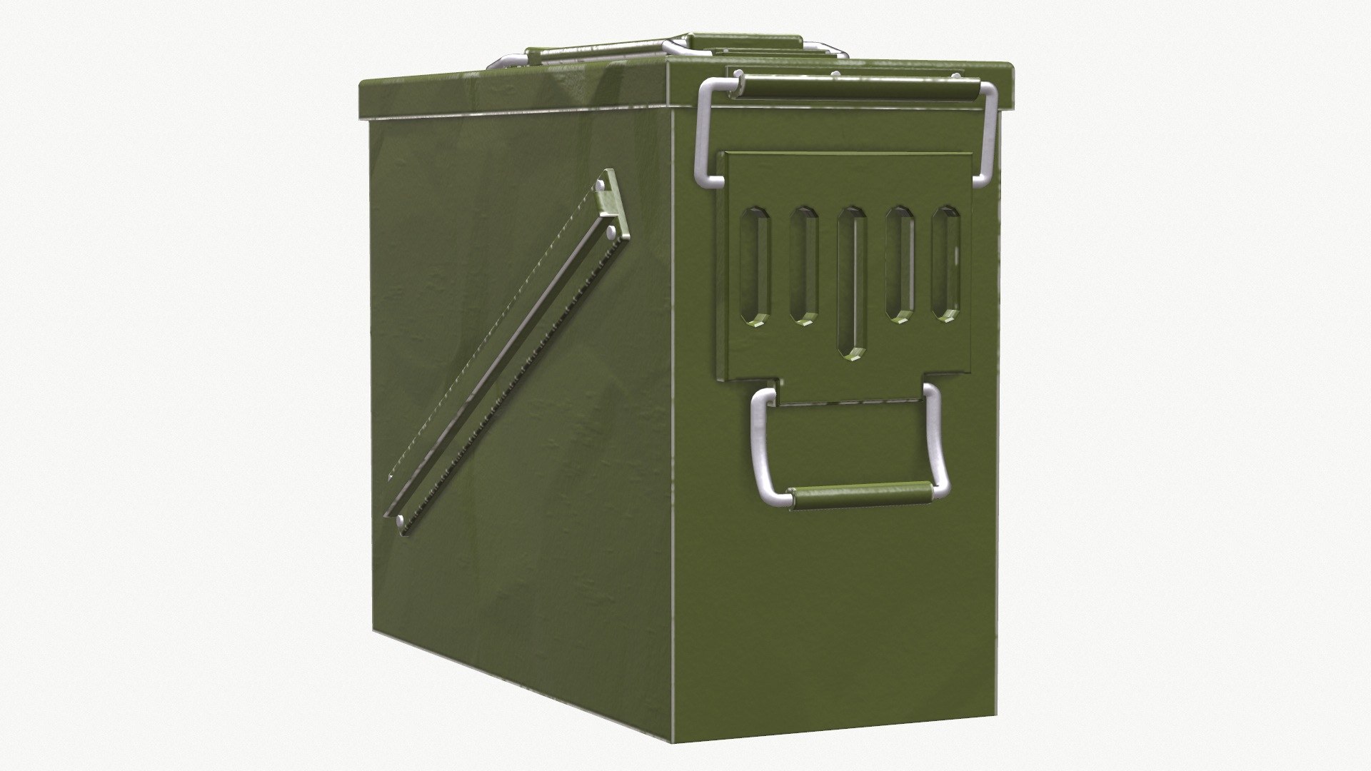 3d model ammo box
