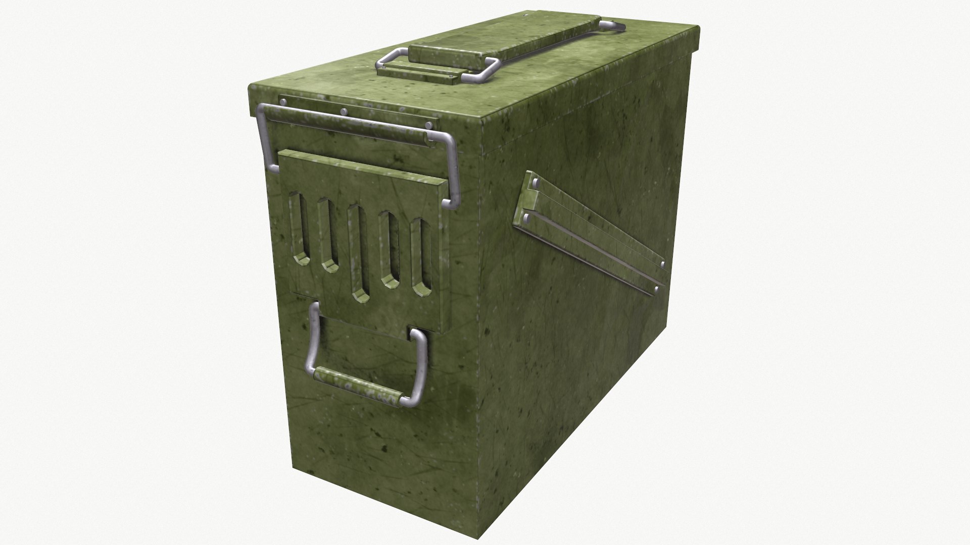3d model ammo box