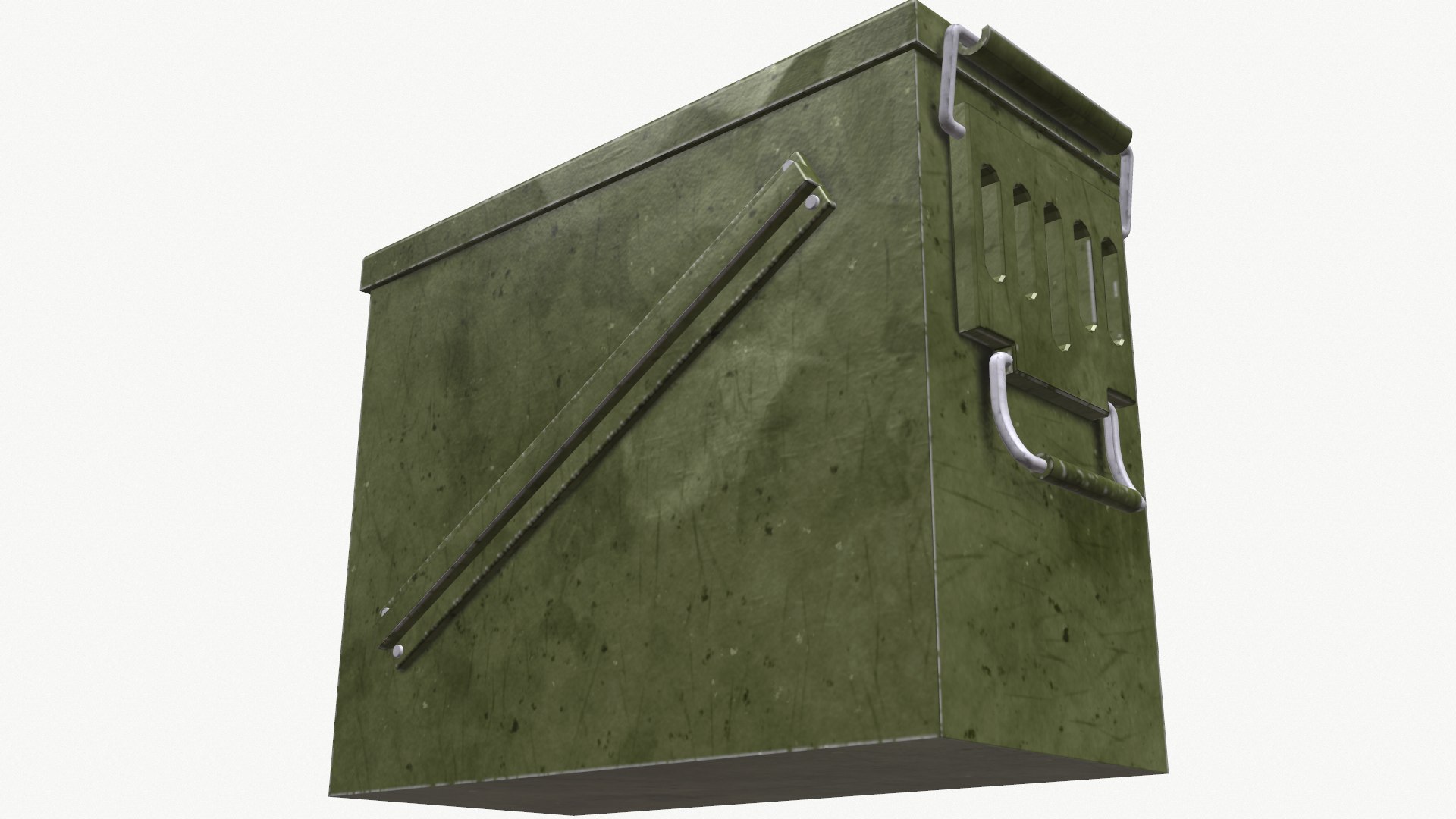 3d model ammo box