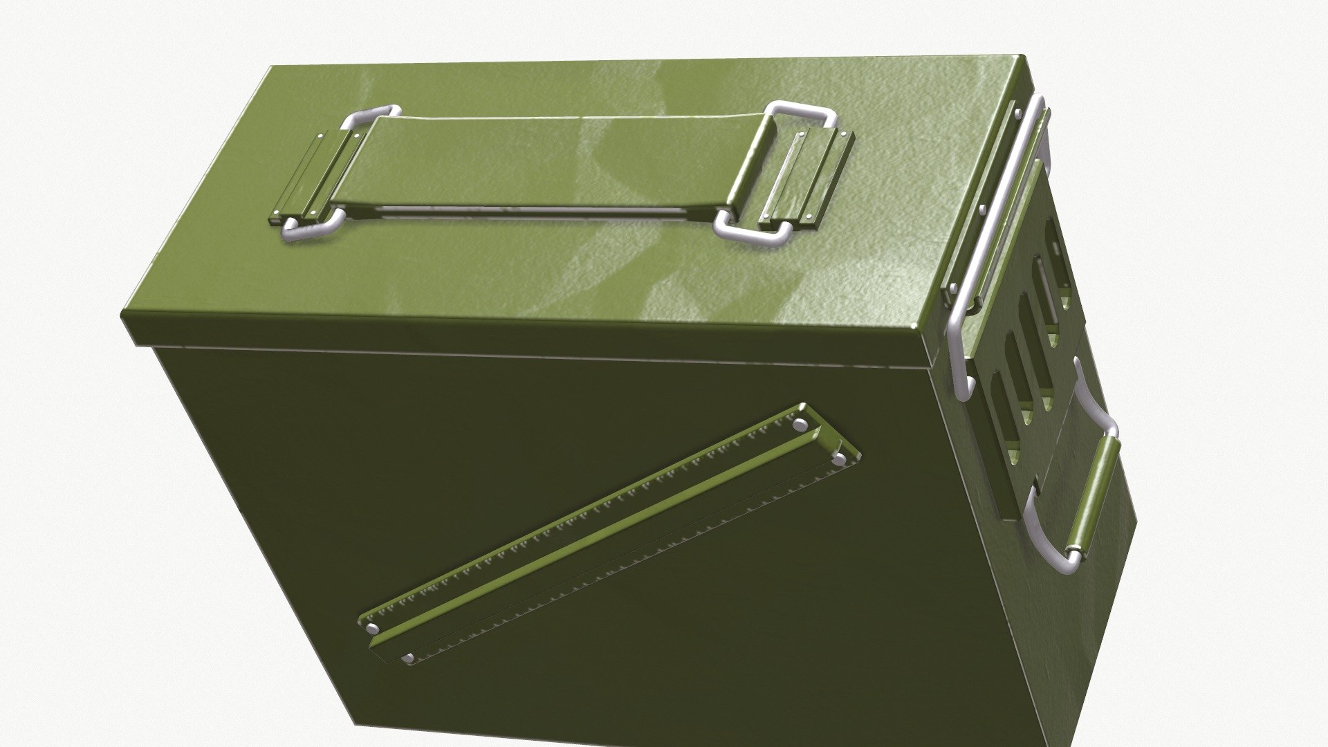 3d model ammo box