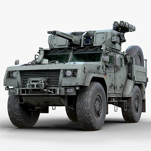 Titan Armored Car with Interior Realtime