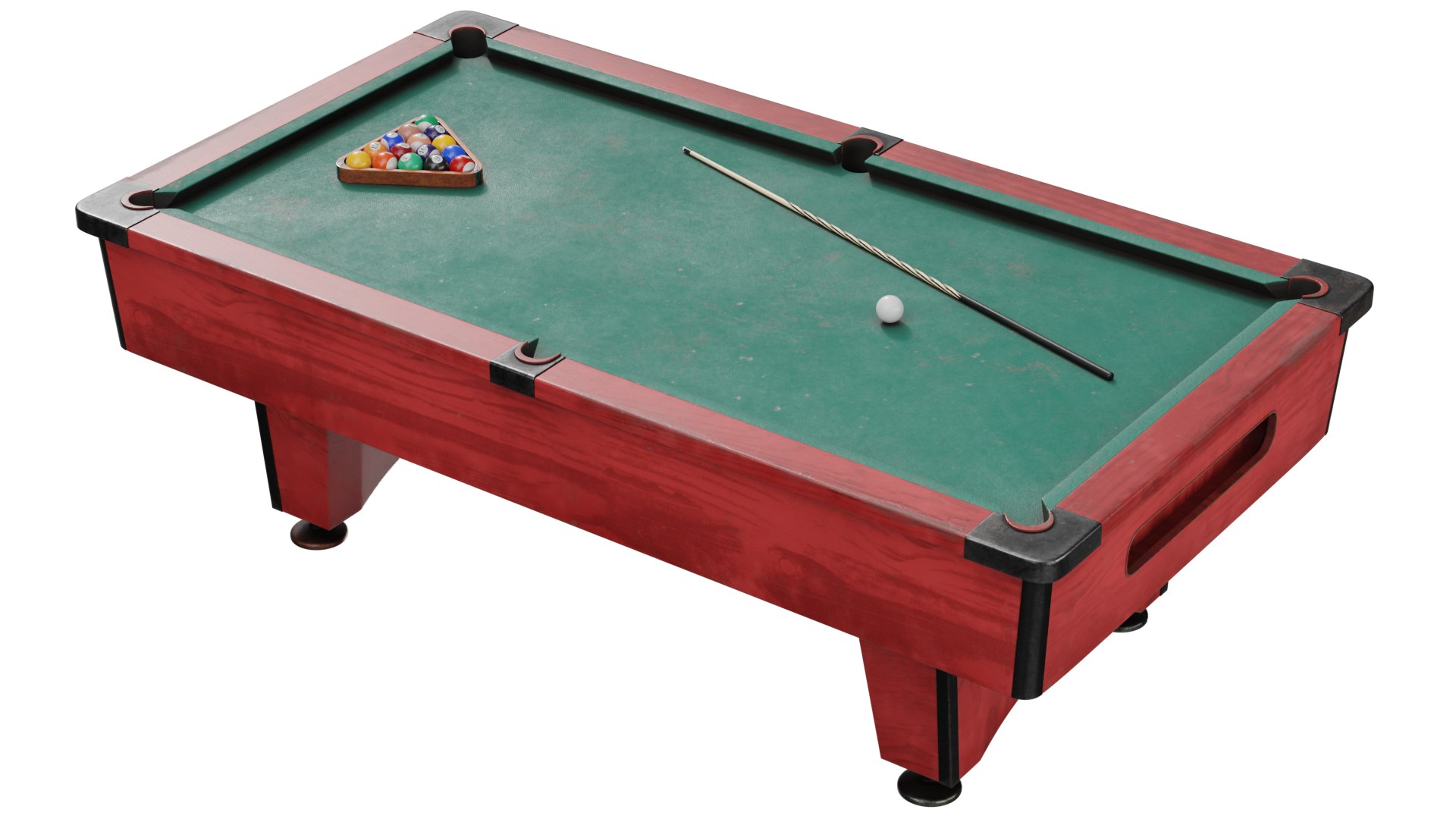 PoolTable8foot 01 F Model - TurboSquid 2258370