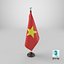 Expositor de banderas de Vietnam