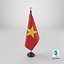 Expositor de banderas de Vietnam