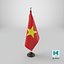 Expositor de banderas de Vietnam