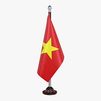Vietnam Flag Stand