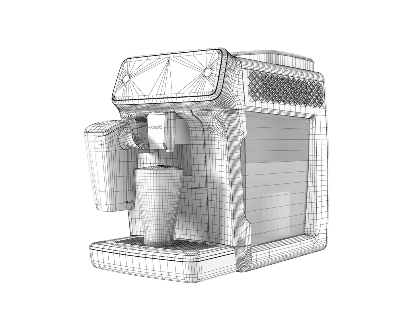 3D Automatic Espresso Machine Model TurboSquid 2162057