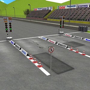 Drag Race Track