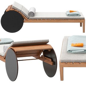 suno lounger potocco 3D model