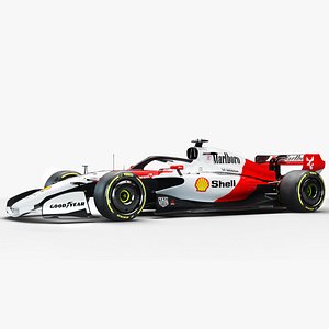 3D F1 Concept 2026 Livery senna