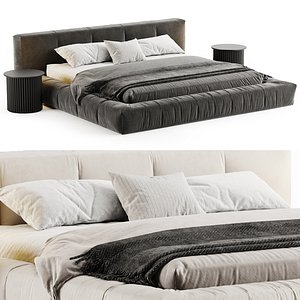Letto Pixel Box Large Bed 3D model