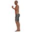 Middle Aged Latino Man Swimsuit