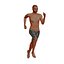 Middle Aged Latino Man Swimsuit