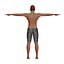 Middle Aged Latino Man Swimsuit