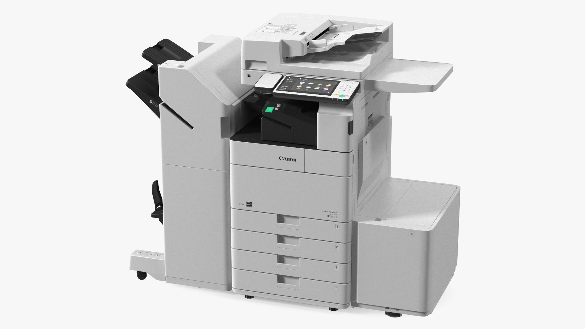 MFP Canon ImageRUNNER ADVANCE 4551i II Full Set 3D model preview