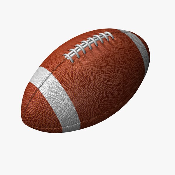3d football ball model