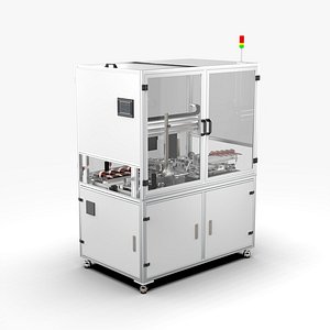 3D model Spring and Anti-Rust Oil Assembly Machine